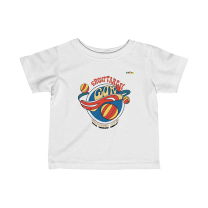 Cute Sports Logo Infant Fine Jersey Tee-MyBrightSideClothing