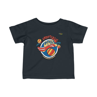 Cute Sports Logo Infant Fine Jersey Tee-MyBrightSideClothing