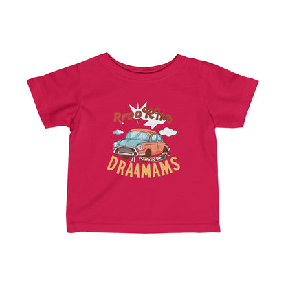 Cute little Retro Car Logo Infant Fine Jersey Tee-MyBrightSideClothing