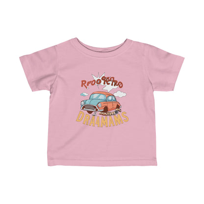 Cute little Retro Car Logo Infant Fine Jersey Tee-MyBrightSideClothing