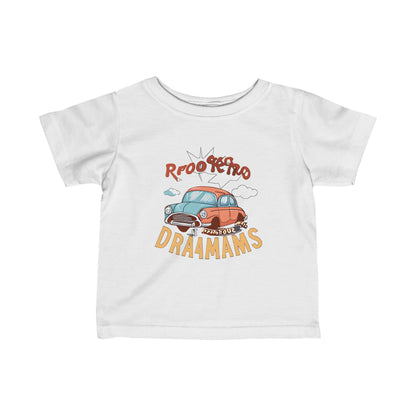 Cute little Retro Car Logo Infant Fine Jersey Tee-MyBrightSideClothing