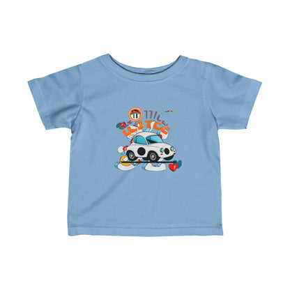 Cute Little Car Logo Infant Fine Jersey Tee-My Bright Side Clothing