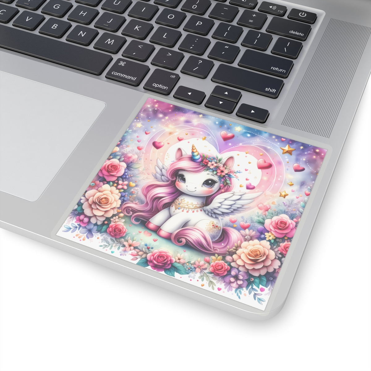 Magical Unicorn Love Kiss-Cut Sticker-My Bright Side Clothing