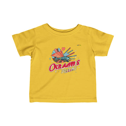 Cute Cool Flying Dreams Infant Fine Jersey Tee--My Bright Side Clothing