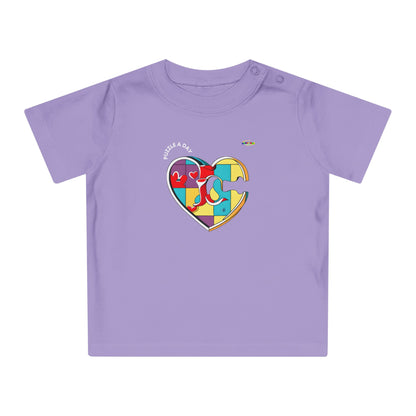 Cute Rainbow Heart Logo Baby T-Shirt-My Bright Side Clothing