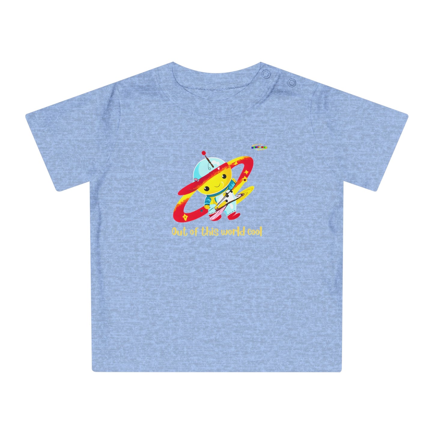 Cute Out of this world cool space boy graphic Baby T-Shirt-My Bright Side Clothing