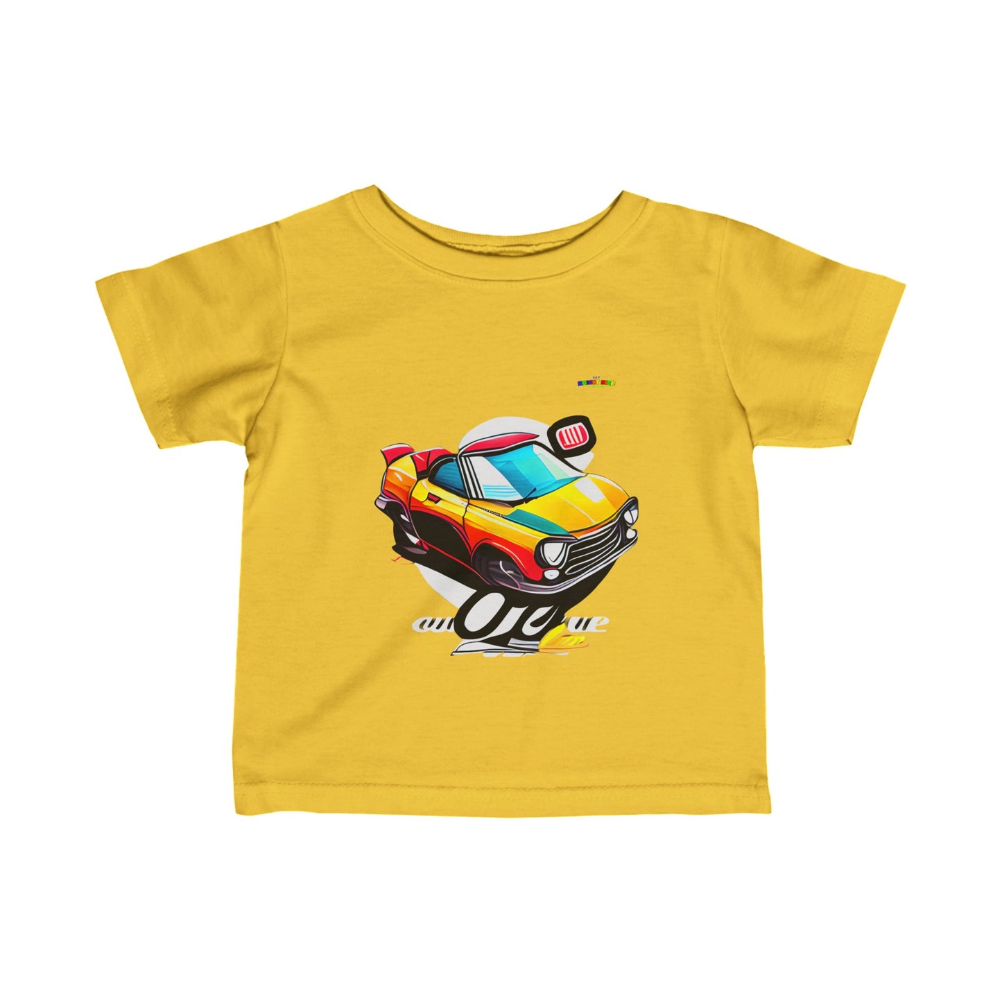 Cute Classic Car Infant Fine Jersey Tee  My Bright Side Clothing