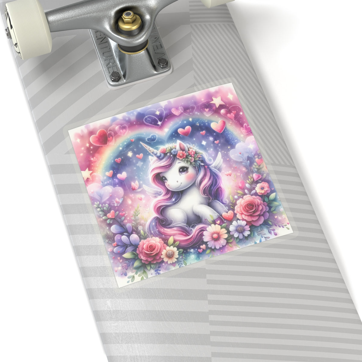 Magical Unicorn Love Kiss-Cut Sticker-My Bright Side Clothing