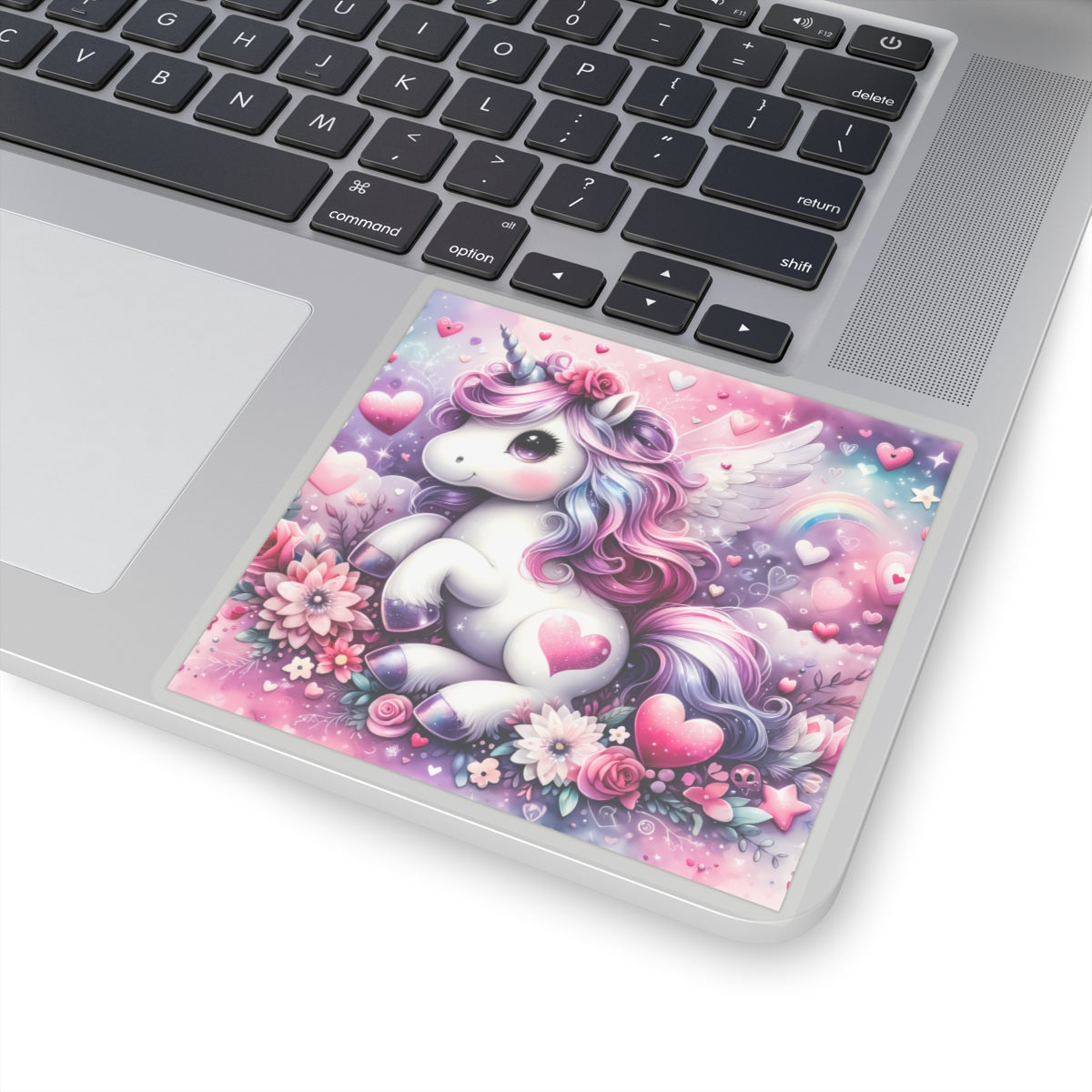 Magical Unicorn Love Kiss-Cut Sticker-My Bright Side Clothing