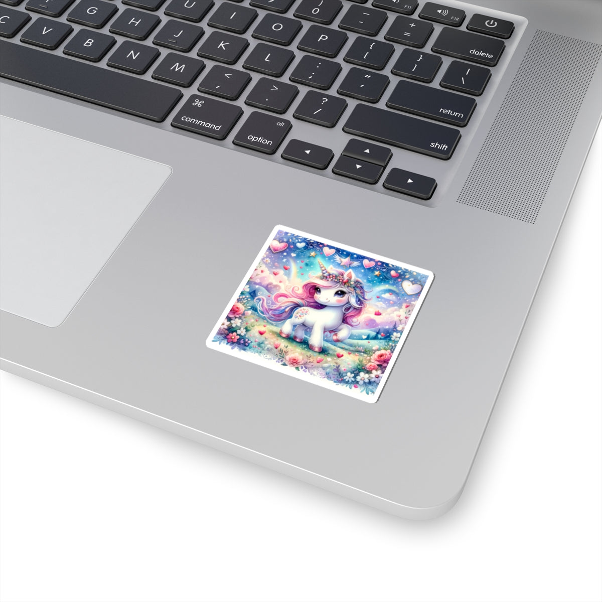 Magical Unicorn Love Kiss-Cut Sticker-My Bright Side Clothing