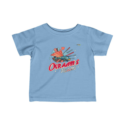 Cute Cool Flying Dreams Infant Fine Jersey Tee--My Bright Side Clothing