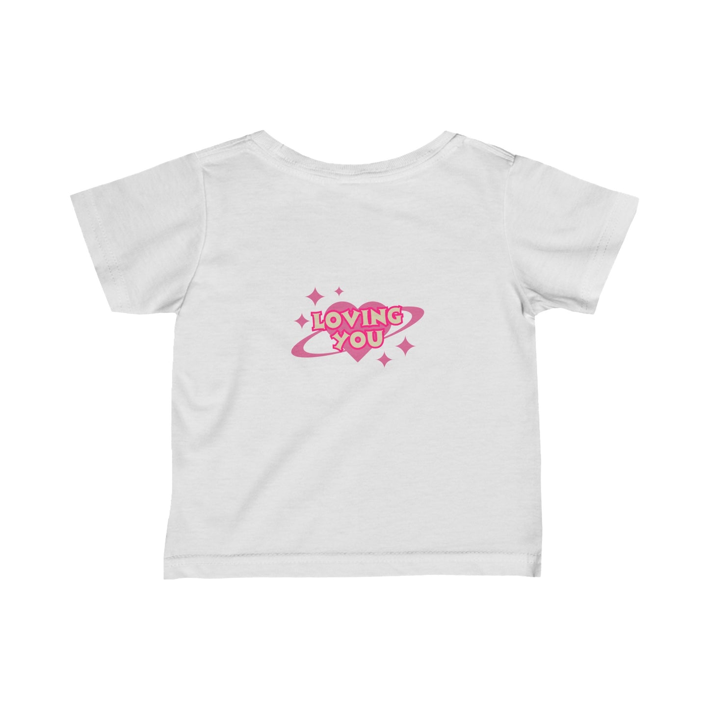 Cute Loving me Loving You Heart Puppy Infant Fine Jersey Tee-My Bright Side Clothing