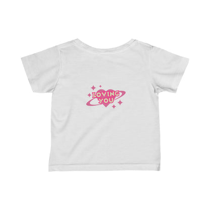 Cute Loving me Loving You Heart Puppy Infant Fine Jersey Tee-My Bright Side Clothing