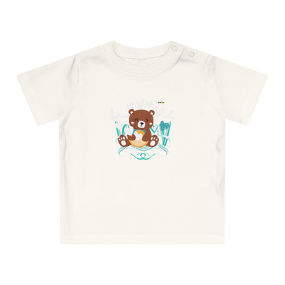 Cute Love Bear Baby T-Shirt-My Bright Side Clothing