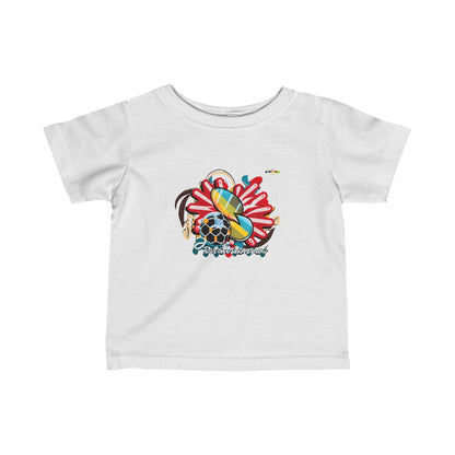 Cute Loving Sports Logo Infant Fine Jersey Tee-My Bright Side Clothing