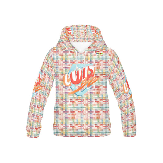 Colourful Abstract Pattern and Graphic Children's Hoodie-My Bright Side Clothing