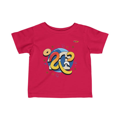 Universal Super Star Logo Infant Fine Jersey Tee--MyBrightSideClothing