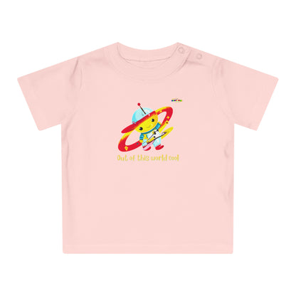 Cute Out of this world cool space boy graphic Baby T-Shirt-My Bright Side Clothing