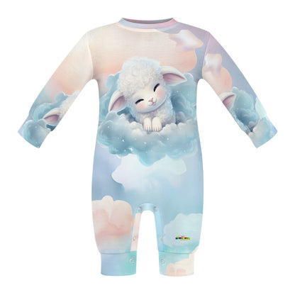 Cute Sleepy little Lamb Baby Romper-My Bright Side Clothing