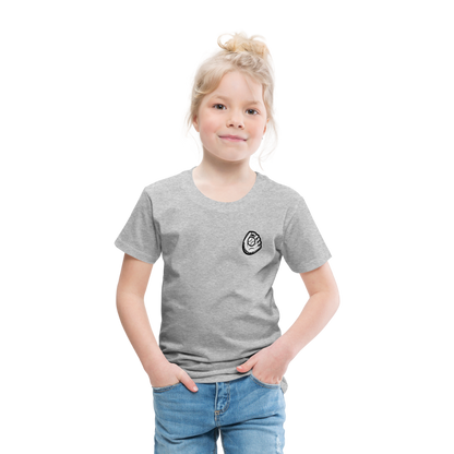 Toddler Premium T-Shirt Baseball & Gloves - heather gray