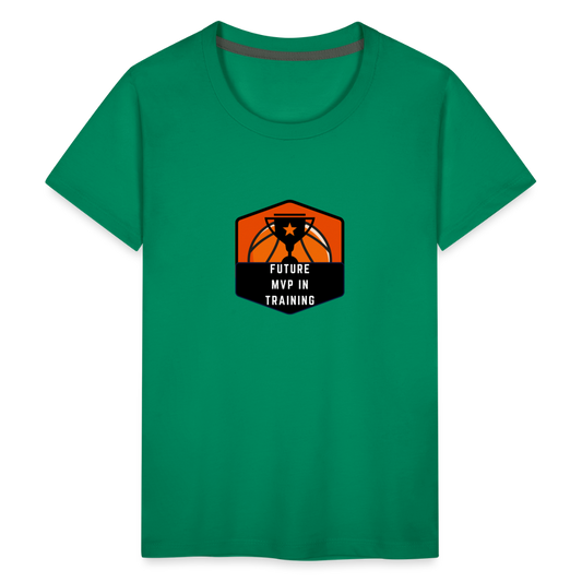 Kids' Premium T-Shirt Basketball Future MVP In Training - kelly green