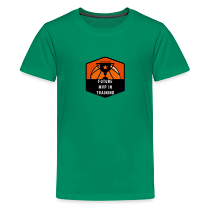 Kids' Premium T-Shirt Basketball Future MVP In Training - kelly green