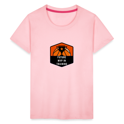 Kids' Premium T-Shirt Basketball Future MVP In Training - pink