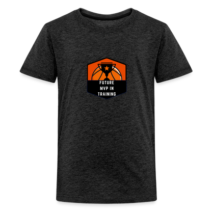 Kids' Premium T-Shirt Basketball Future MVP In Training - charcoal grey