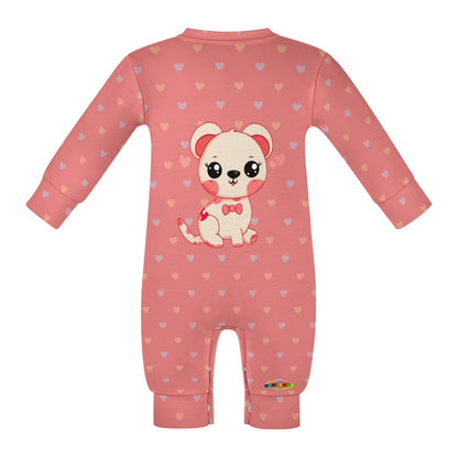 Cute Cartoon Puppy Baby Romper-My Bright Side Clothing