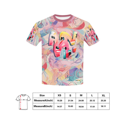 Beautiful Abstract Children's T-shirt-My Bright Side Clothing