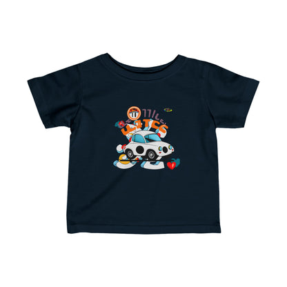 Cute Little Car Logo Infant Fine Jersey Tee-My Bright Side Clothing