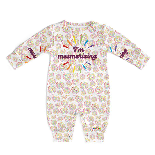 Cute im mesmerizing circle pattern  Baby Romper-My Bright Side Clothing