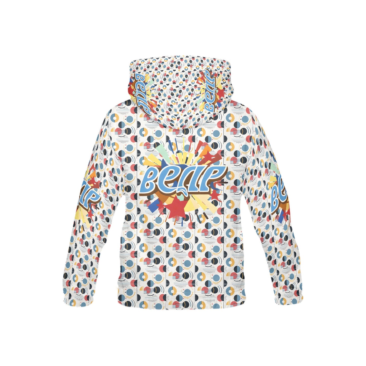 Record Retro Bright mind bright life subliminal message Pattern and Logo Children's Hoodie-My Bright Side Clothing