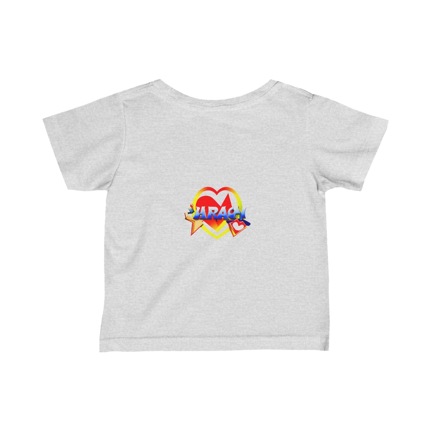 Borrowing Hearts Super Heart Hero Logo Infant Fine Jersey Tee--My Bright Side Clothing