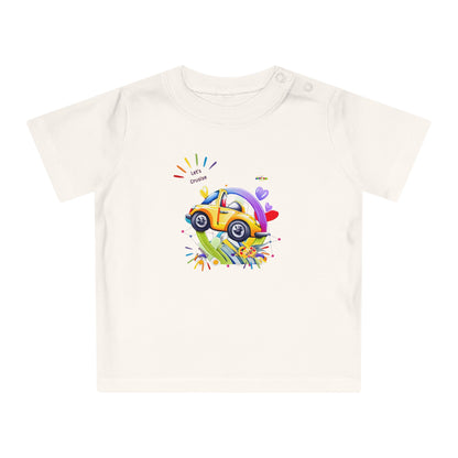 Cute Lets Cruise Car Graphic Baby T-Shirt-My Bright Side Clothing