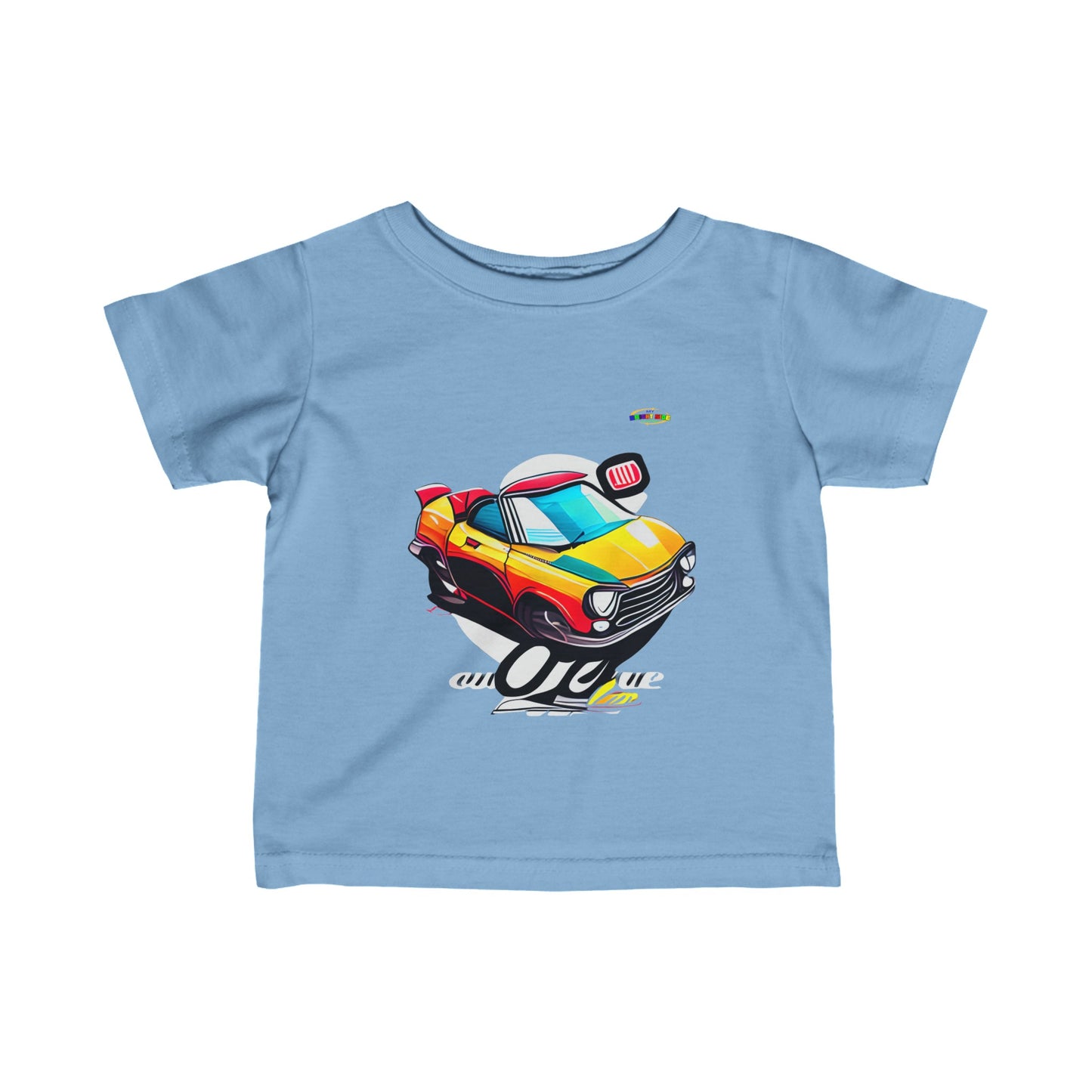 Cute Classic Car Infant Fine Jersey Tee  My Bright Side Clothing