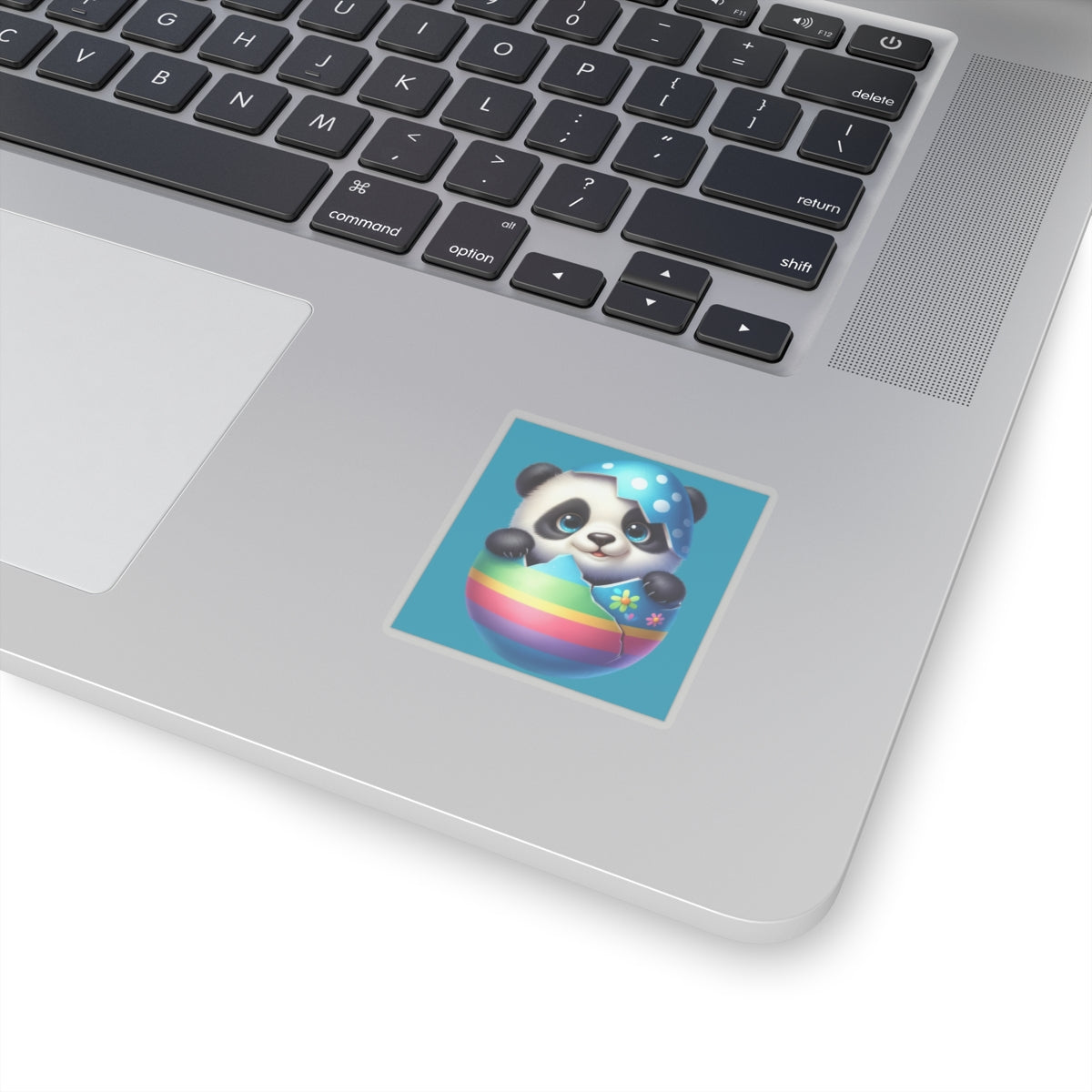 Cute and Sweet Little Panda Easter Egg -Kiss-Cut Sticker-My Bright Side Clothing