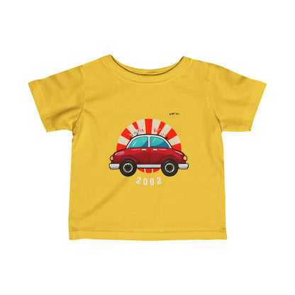 Cute Retro Classic Car Infant Fine Jersey Tee-My Bright Side Clothing