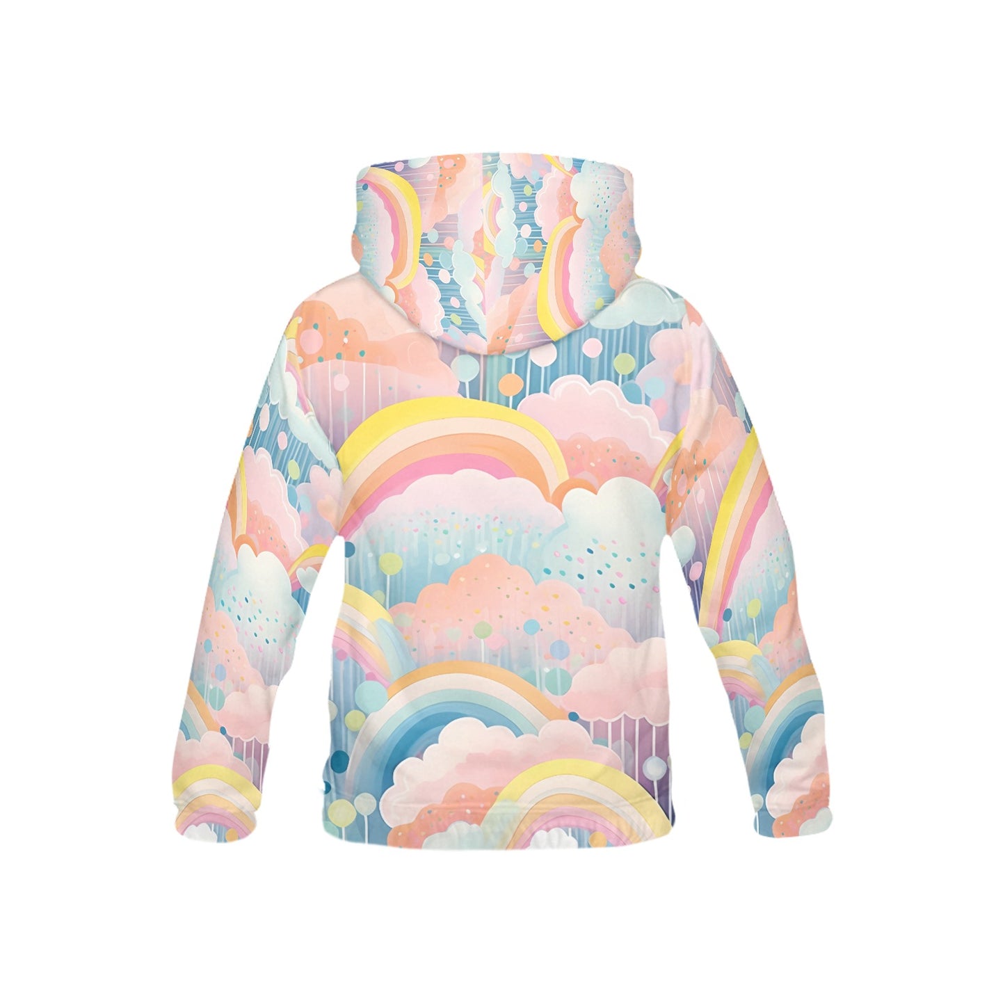 Beautiful Pastel Rainbow Children's Hoodie -My Bright Side Clothing