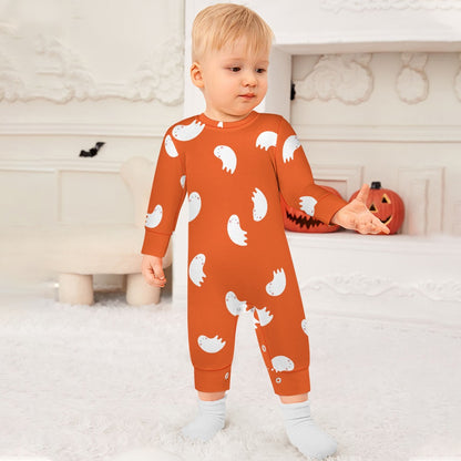 Baby romper Flying Ghosts Cute Halloween - Limited Edition