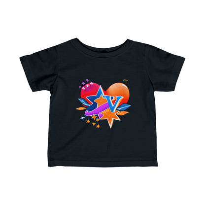 Cute Super Loved Infant Fine Jersey Tee-My Bright Side Clothing