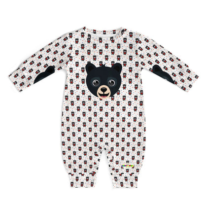 Cute Baby Black Bear Baby Romper-My Bright Side Clothing