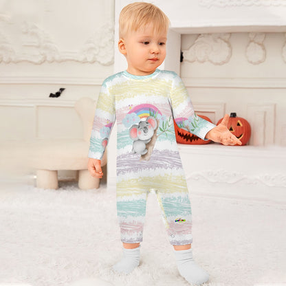 Cute Rainbow Kola Baby Romper-My Bright Side Clothing