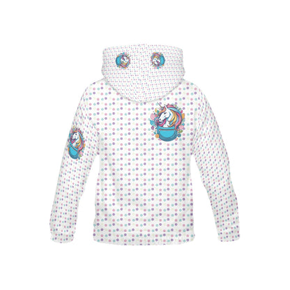 Beautiful Pocket Unicorn Children's Hoodie--My Bright Side Clothing