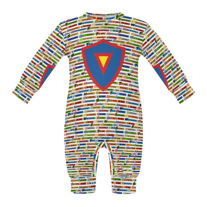 Superhero Theme Baby Romper-My Bright Side Clothing