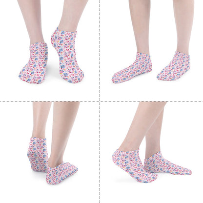 Cute Pastel Love Owls Pattern Children's Comfortable Socks -5 Pairs -MyBrightSideClothing