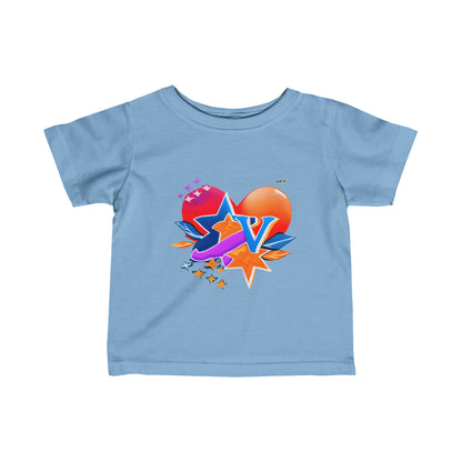 Cute Super Loved Infant Fine Jersey Tee-My Bright Side Clothing