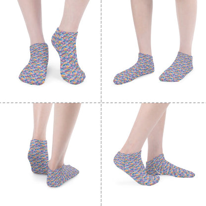 Rainbow Star Pattern Children's Comfortable Socks -5 Pairs -MyBrightSideClothing