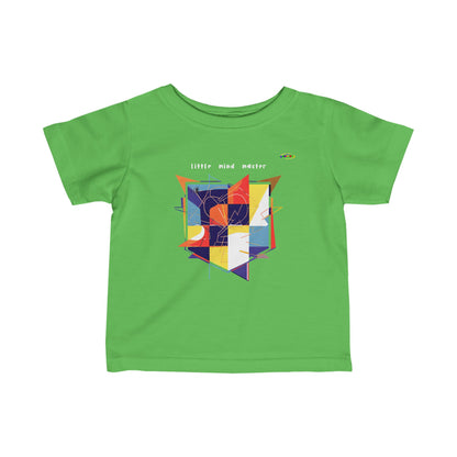 Little Mind Master Mindful Learning logo Infant Fine Jersey Tee--MyBrightSideClothing