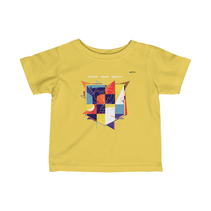 Little Mind Master Mindful Learning logo Infant Fine Jersey Tee--MyBrightSideClothing